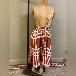 Ann Taylor timeless tie waist skirt